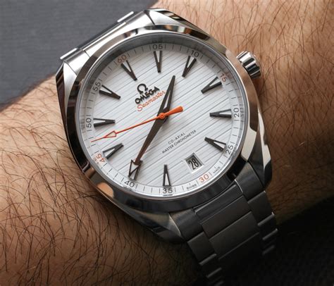 omega seamaster aqua terra mens watch review|omega aqua terra 150m quartz.